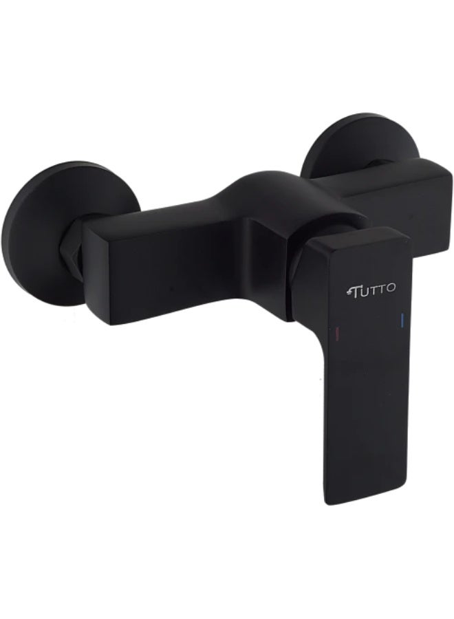 Square Bidet Mixer – Black - Image 2